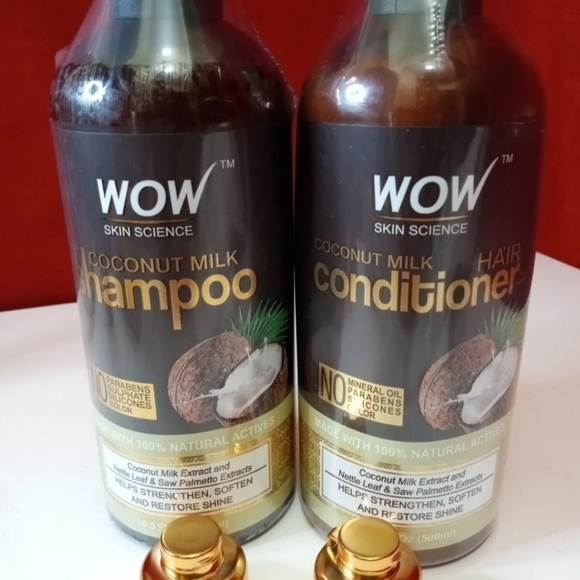 NWT Wow Skin Science Coconut Milk Shampoo and Conditioner Combo Set 500ML EACH - Picture 2 of 9